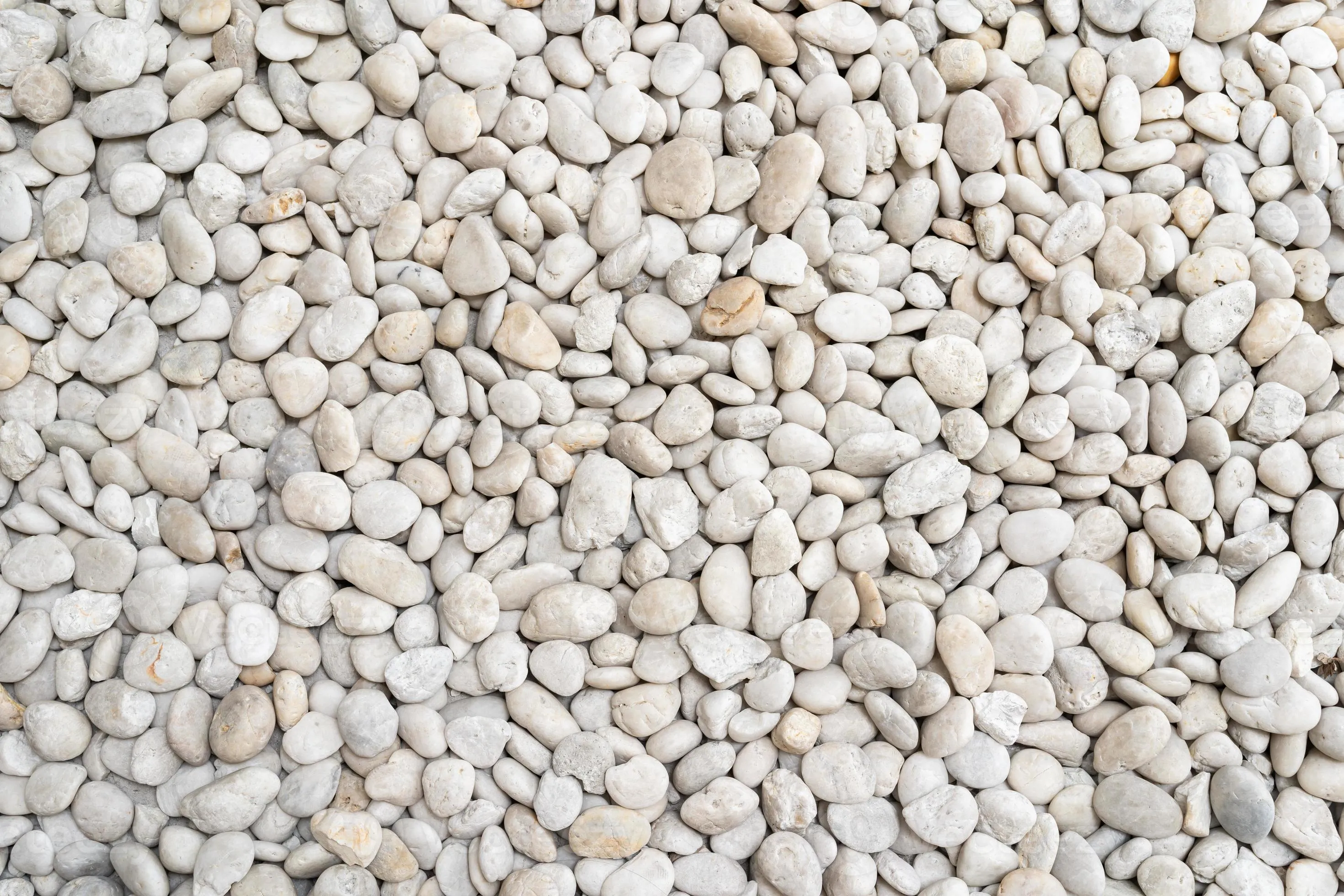 white Pebbles stone