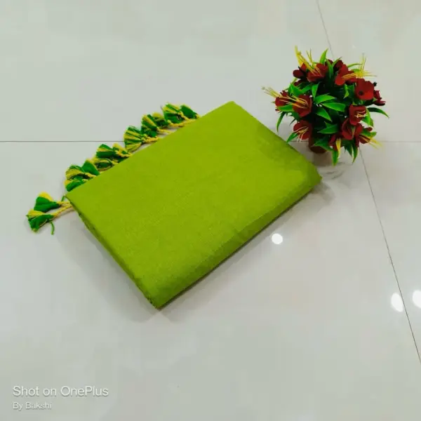 Pure khadi soft cotton saree