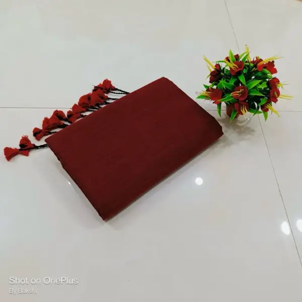 Pure khadi soft cotton saree