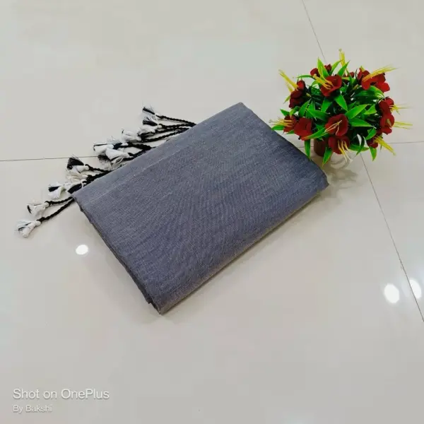 Pure khadi soft cotton saree