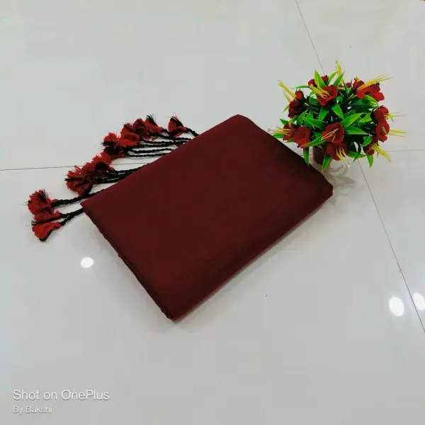 Pure khadi soft cotton saree