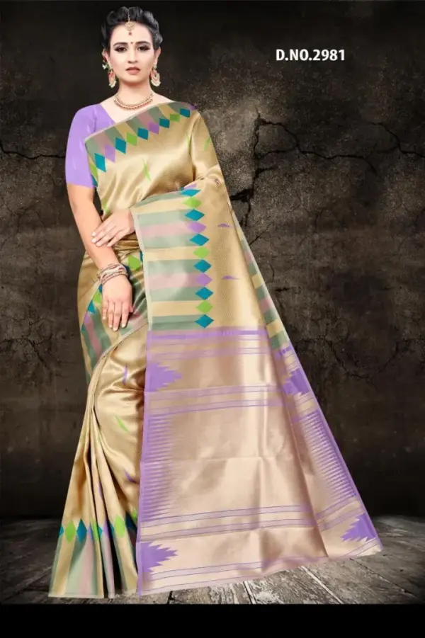 MADHAVI MAHAL  BRIDAL RAPIER FANCY SAREE