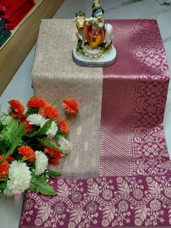 SOFT LINEN COTTON SAREE