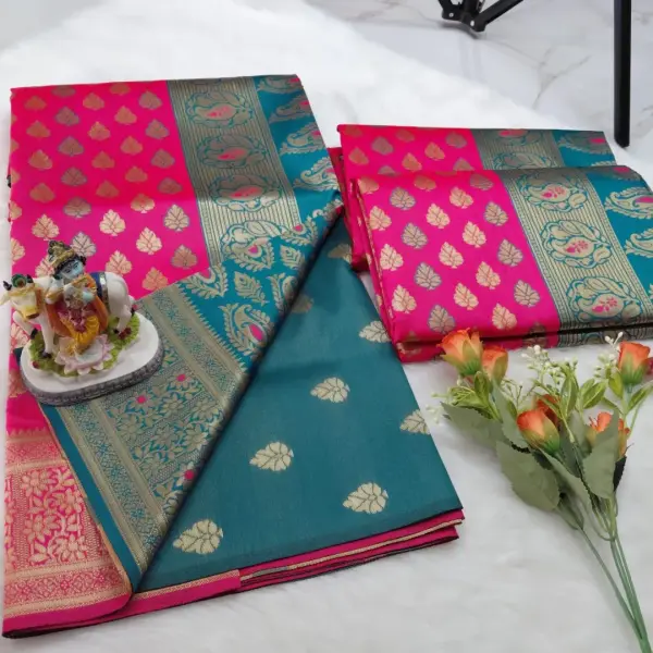 LEAF PUTTA SAREE