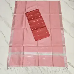 RAW SILK TOP & KANAGAMBARAM BANARASI DUPATTA