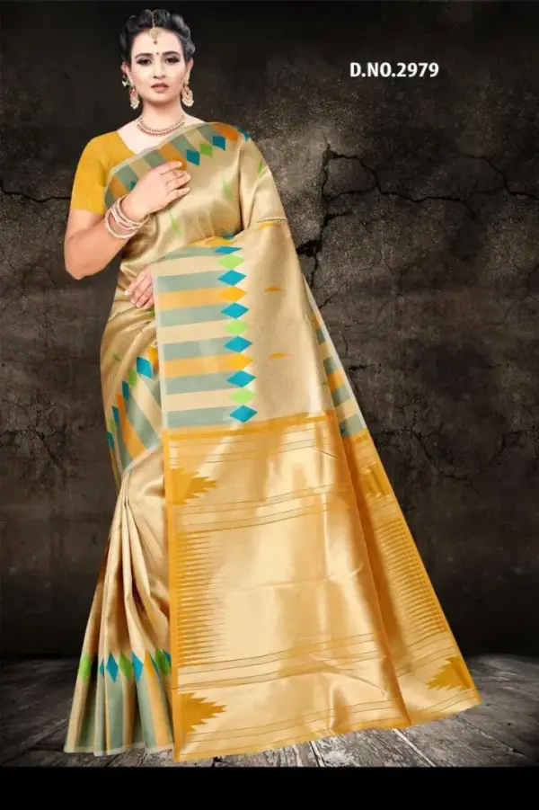 MADHAVI MAHAL  BRIDAL RAPIER FANCY SAREE
