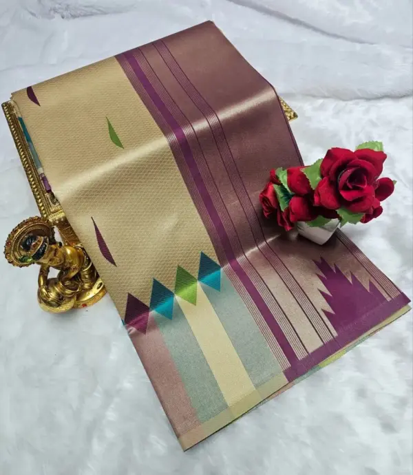 MADHAVI MAHAL  BRIDAL RAPIER FANCY SAREE