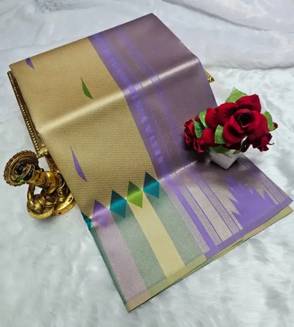 MADHAVI MAHAL  BRIDAL RAPIER FANCY SAREE