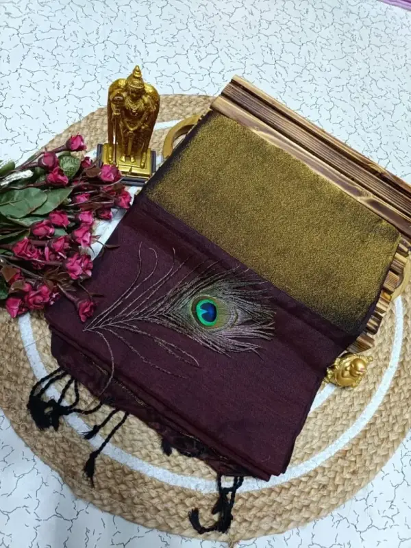 Nayanthara Inspired Khadi Sarees