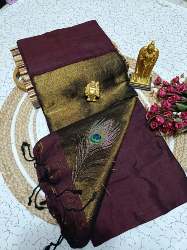 Nayanthara Inspired Khadi Sarees