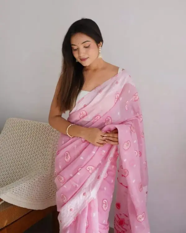 Silk Cotton Saree Meena putta