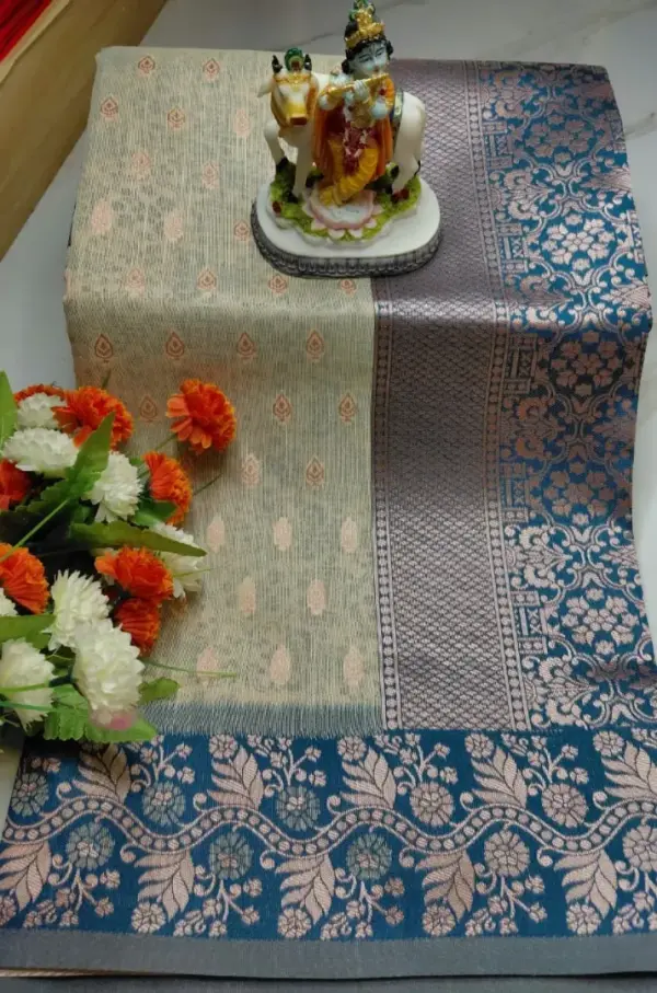 SOFT LINEN COTTON SAREE